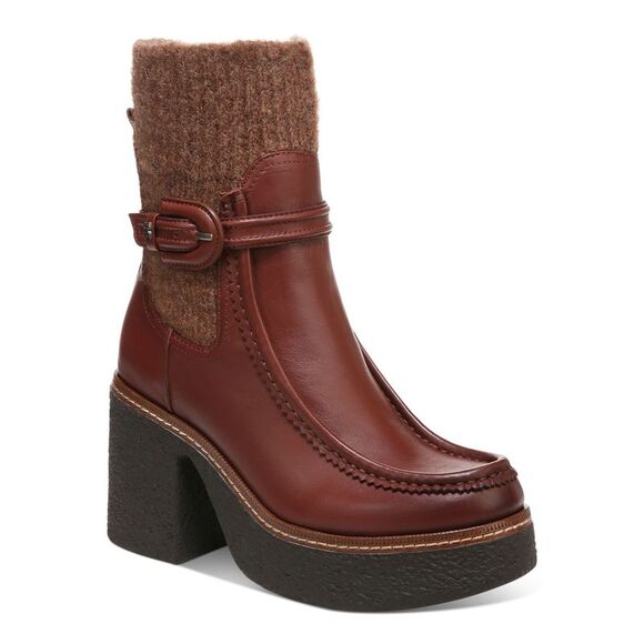 NWT SAM EDELMAN Womens Brown Sweater Cuffs 1
